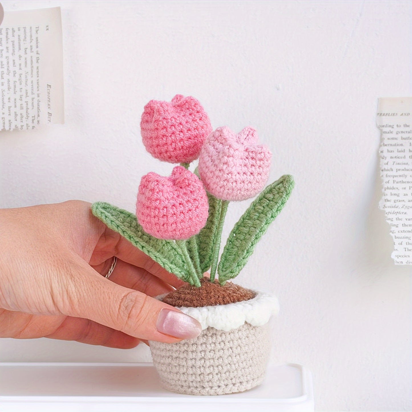 Plant and Flower Theme DIY Crochet Hook Set6Pieces