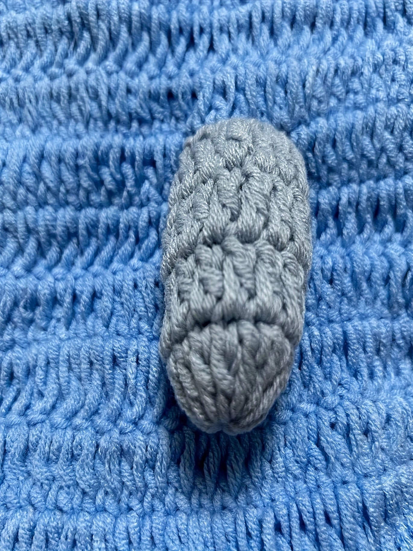 Cute Blue Dog Hat Costume,Suitable for Newborns - Soft Knitted Baby Photo Props,Short Sleeve,Loose,Suitable for All Seasons,Animal Theme Design,Baby Clothing