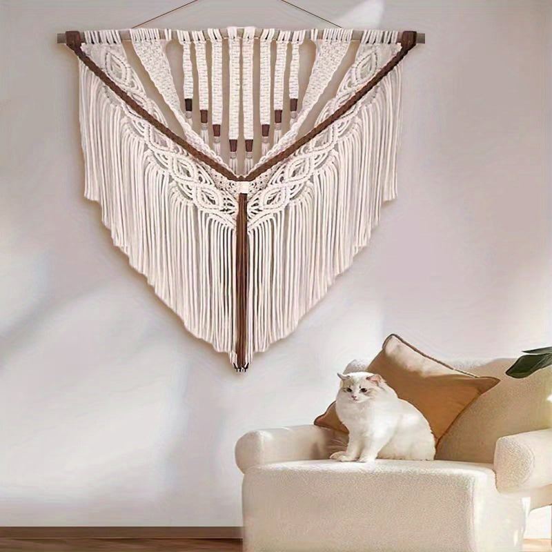Homestay Hotel Living Room Decoration Handwoven Moroccan Tapestry Hanging Cloth Home Art Hanging Decoration