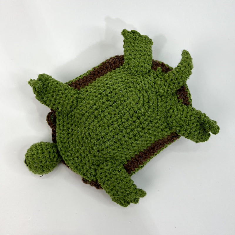 Customized products Handmade Crochet Cute Turtle Plush Toy Creative Plush Ornaments