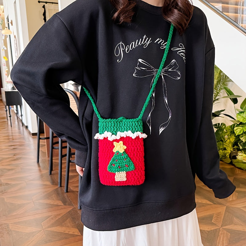 Christmas phone pouch