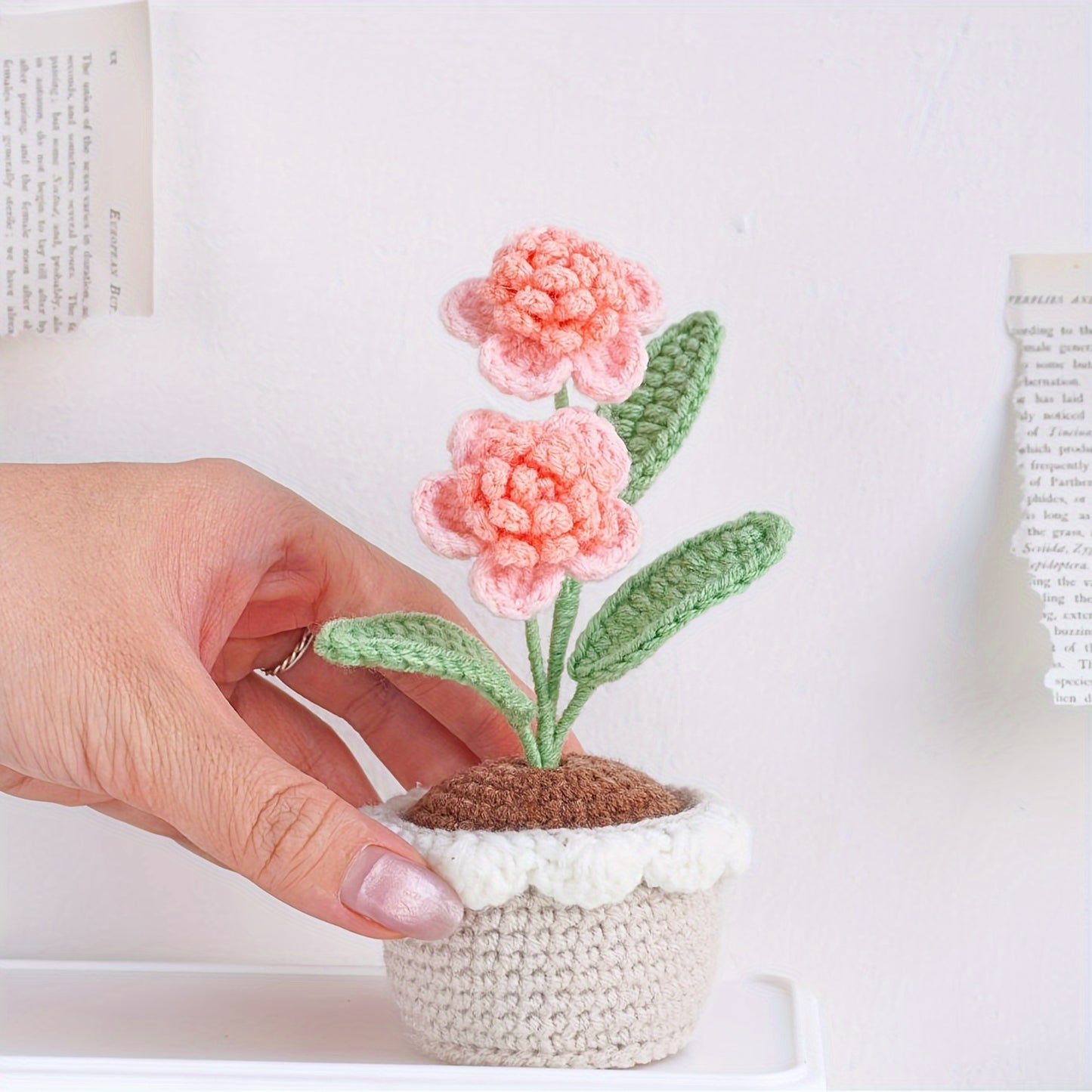 Plant and Flower Theme DIY Crochet Hook Set6Pieces