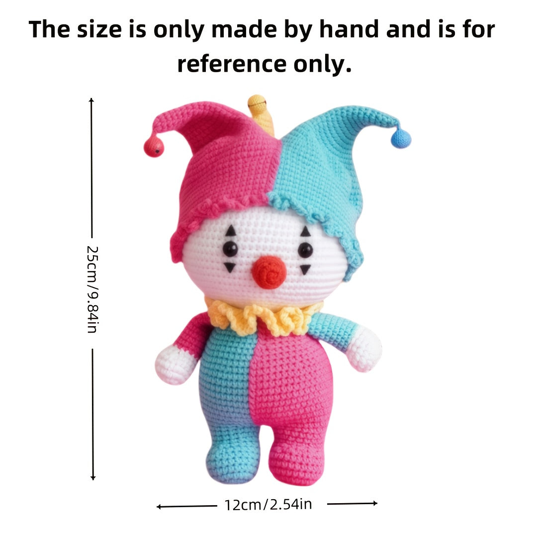1Crochet Dice Handcraft DIY Material Set,A Smiling Face Pattern - Includes full set of tools - Suitable for Thanksgiving、Halloween and Birthday Gifts,Suitable for All Seasons - Unfinished product,Birthday Party Handicrafts | Detailed handicraft skills,Cro