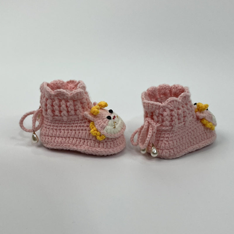 Customized products Handmade Crochet Cartoon Cute Baby Shoes Cute Baby Shoes
