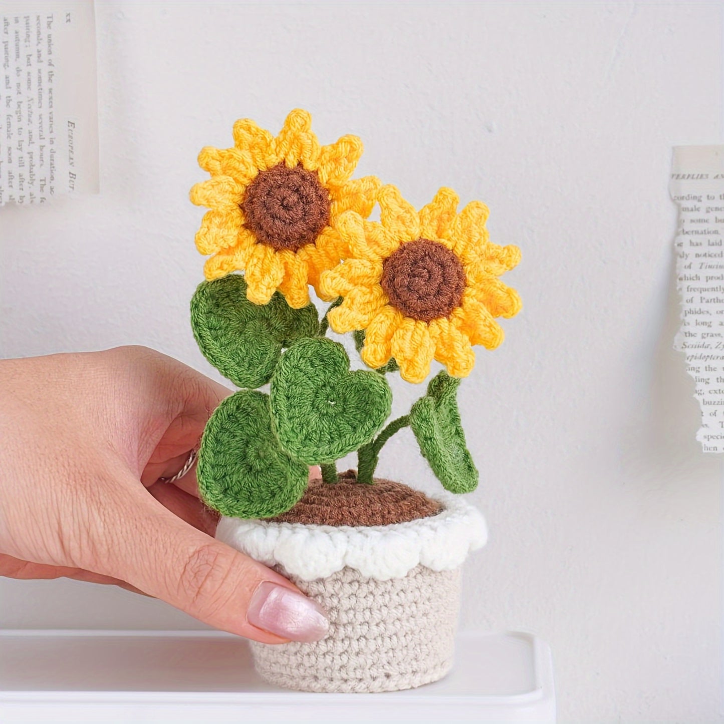 Plant and Flower Theme DIY Crochet Hook Set6Pieces