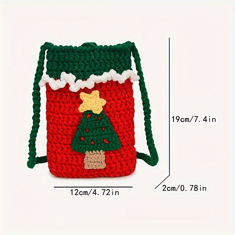 Christmas phone pouch