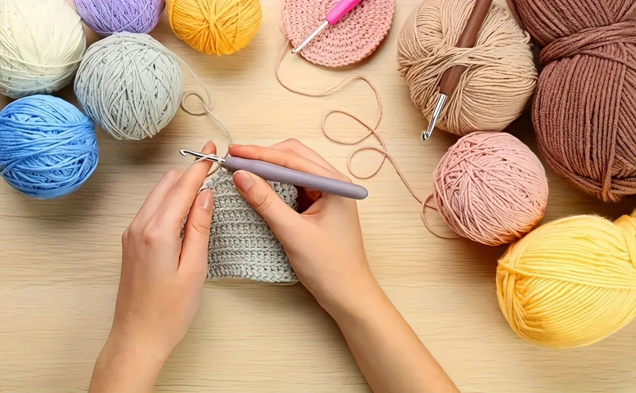 1Pieces/Set,Beginner Crochet Kit Little Girl Picking Mushrooms,Amigurumi Adult Handwoven DIY,Little Girl Picking Mushrooms Craft Kit,Attached with English instructions、Step-by-Step Teaching and Gift Packaging,Modern Home Decor Ornaments,Four Seasons Fabri