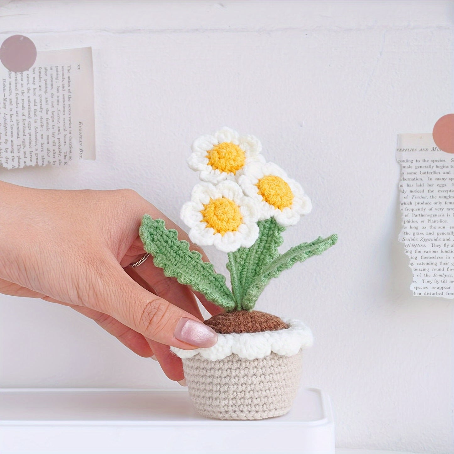 Plant and Flower Theme DIY Crochet Hook Set6Pieces