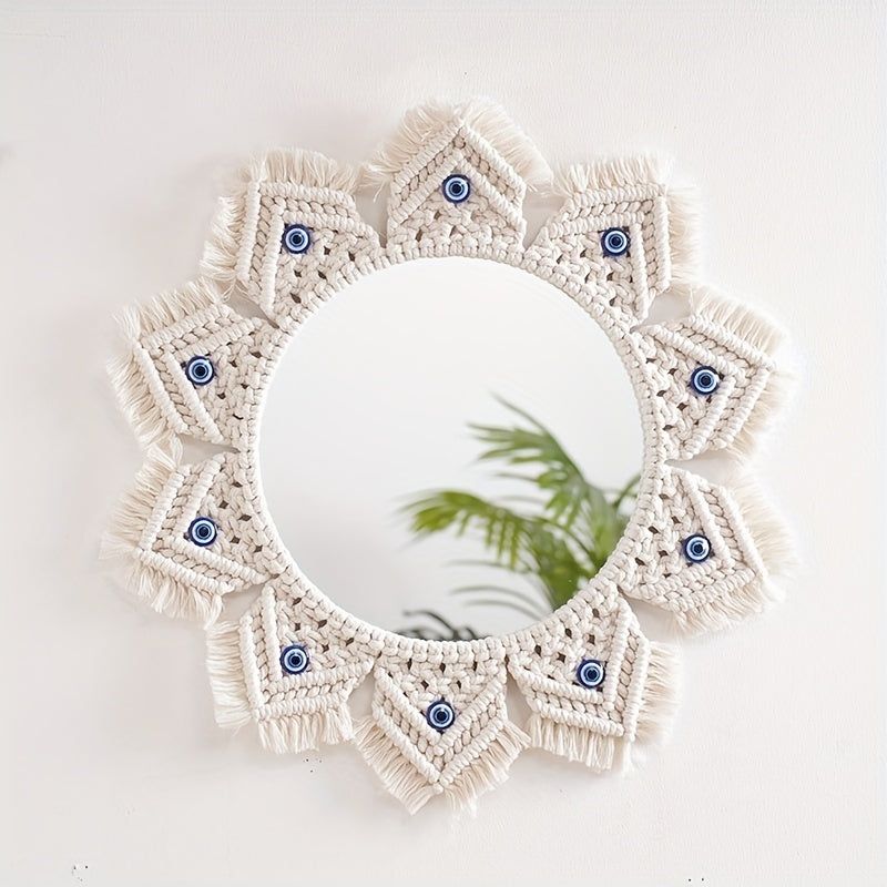 1pc Bohemian Lace Dream Catcher Handmade Aesthetic Lace Wall Hanging Room Decoration Wedding Party Home Decoration