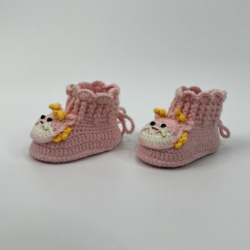 Customized products Handmade Crochet Cartoon Cute Baby Shoes Cute Baby Shoes