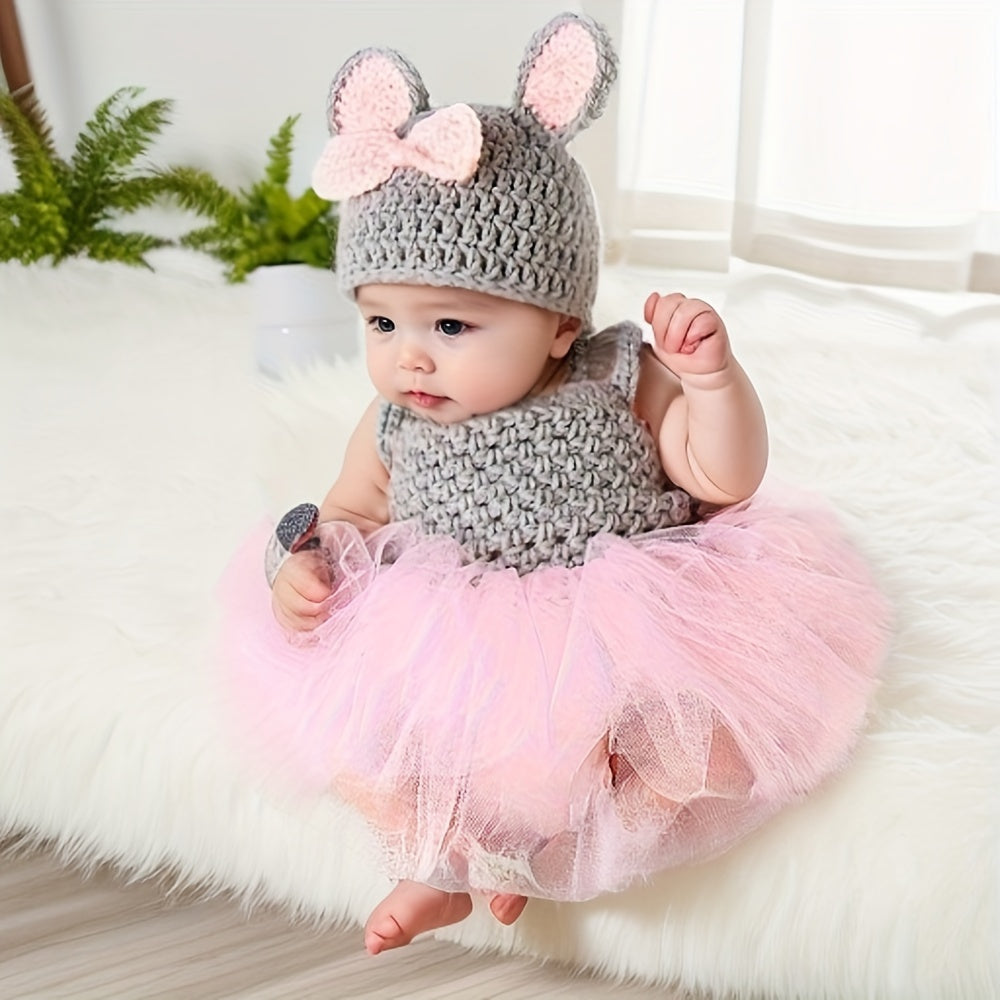 Adorable Two-Piece Set Newborn Baby Clothing Outfit-Perfect for taking photos and more!