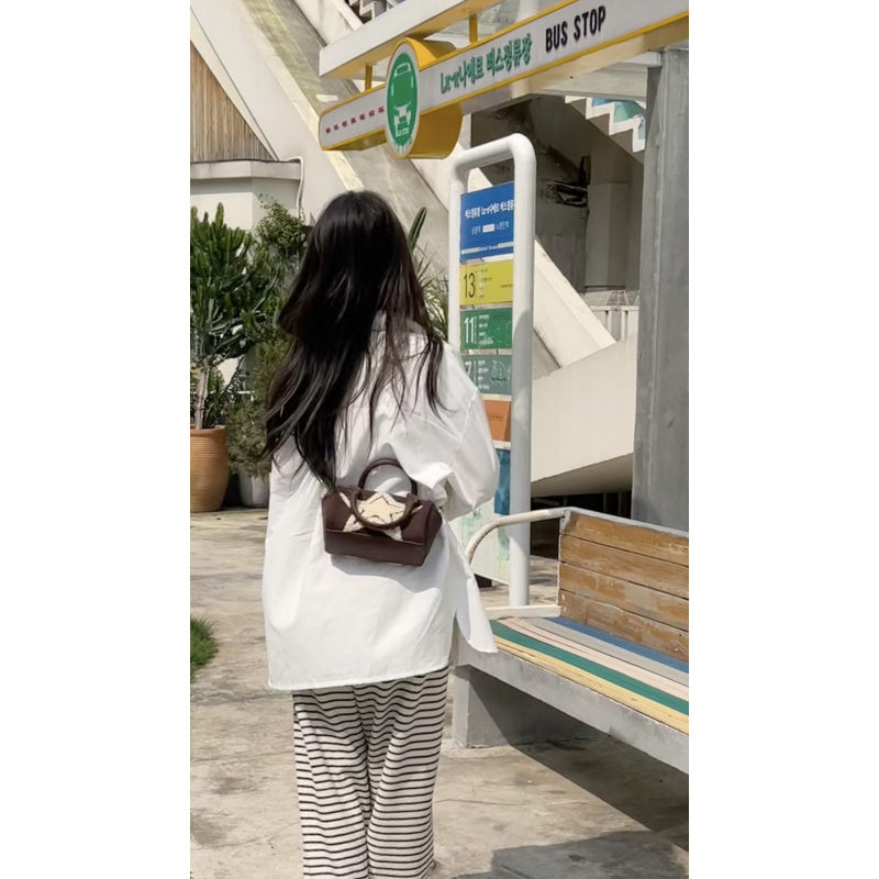 ZW XINGX Plush Hand-Carrying Bag ins Women's Mini Crossbody Bag2025Autumn and Winter New Trendy Cute Sweet Girl Hand Bag