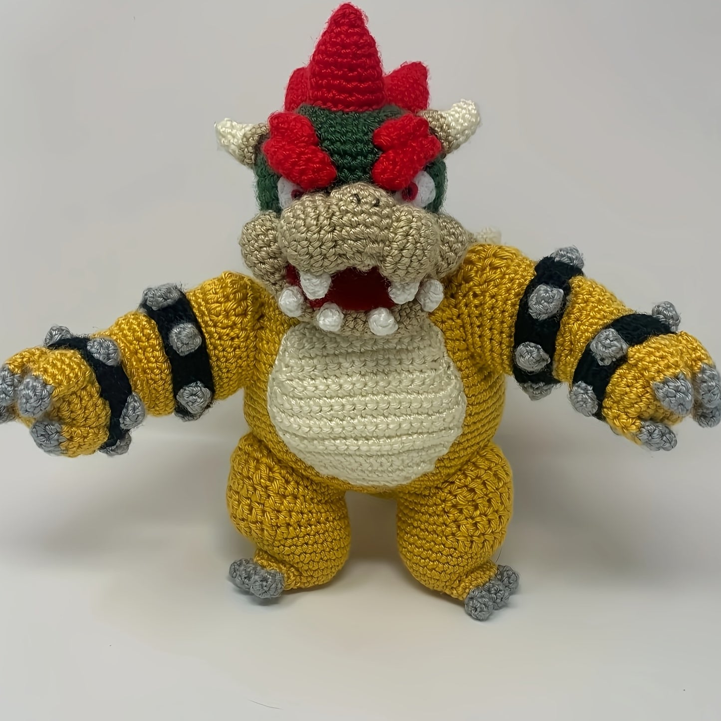 Boss Dragon Crochet Kit for Beginners,Crochet Kit with Step-by-Step Video Tutorial,Crochet Kit,Adult Crochet Starter Kit,Woven Kit,Birthday Gift,Gift for Friends