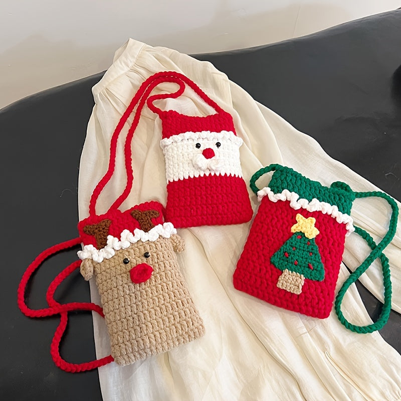 Christmas phone pouch
