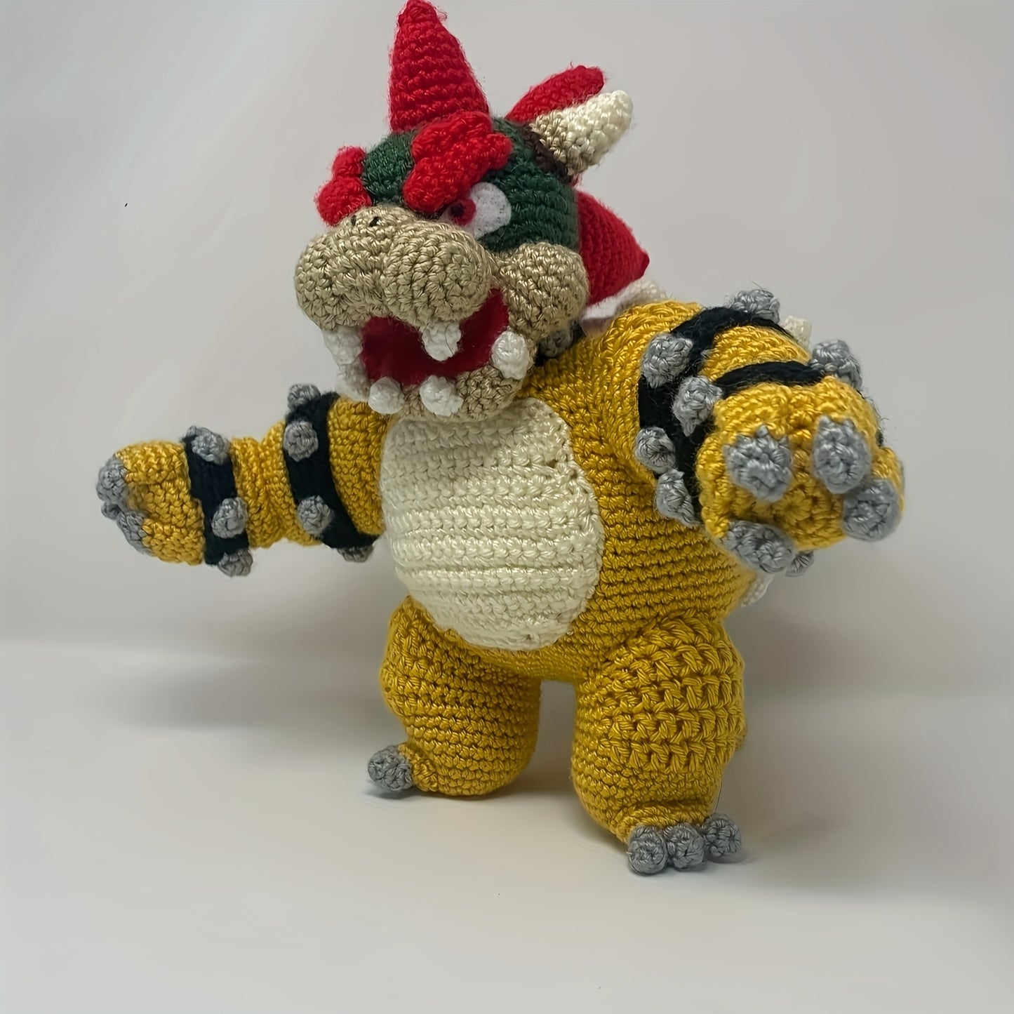 Boss Dragon Crochet Kit for Beginners,Crochet Kit with Step-by-Step Video Tutorial,Crochet Kit,Adult Crochet Starter Kit,Woven Kit,Birthday Gift,Gift for Friends