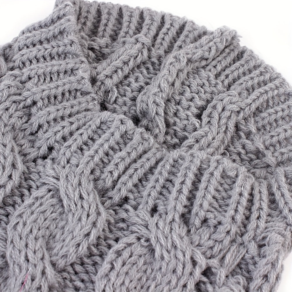 1Comfortable Knitted Cat and Dog Sweater - Soft Acrylic Pullover for Small to Medium Pets,Winter and Autumn Thermal,Yes7Available Colors,Machine Washable