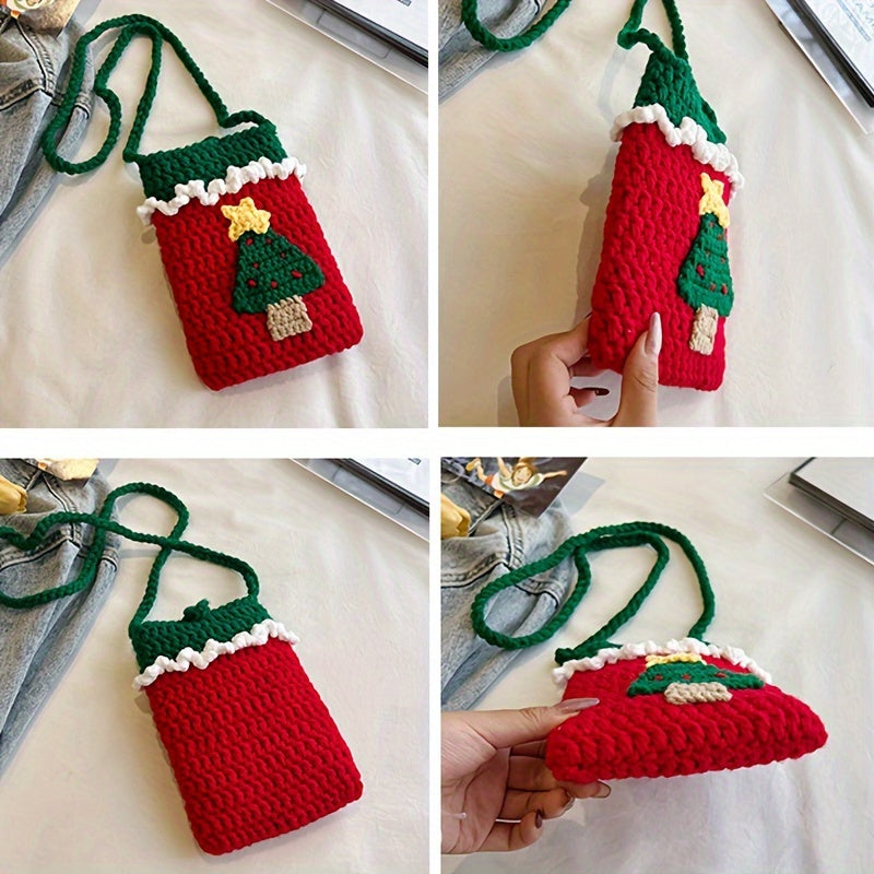 Christmas phone pouch