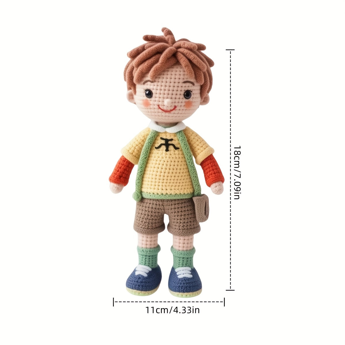 Beginner Crochet Kit,Adult Step-by-Step Crochet Bag,Boy DIY Woven Kit,Cute Spring and Summer Home Decorations,Birthday and Valentine's Day Gifts