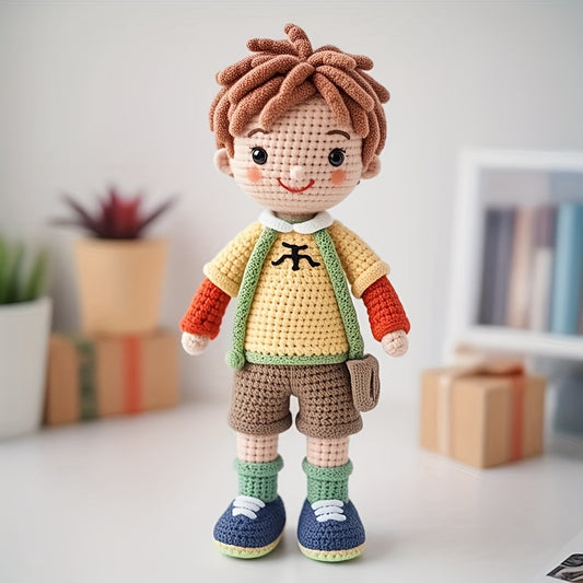 Beginner Crochet Kit，Adult Step-by-Step Crochet Bag，Boy DIY Woven Kit，Cute Spring and Summer Home Decorations，Birthday and Valentine's Day Gifts