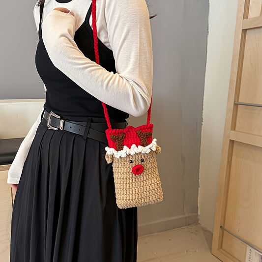 Christmas phone pouch