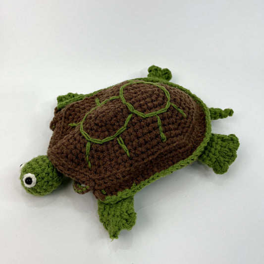 Customized products Handmade Crochet Cute Turtle Plush Toy Creative Plush Ornaments