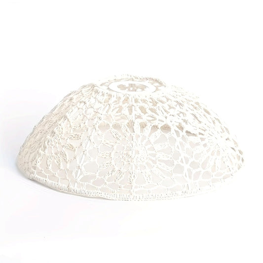 Bohemian Style Handwoven Rope Pendant Lampshade，Suitable for Bedroom、B & B、Hotel、Creative Lighting and Decoration