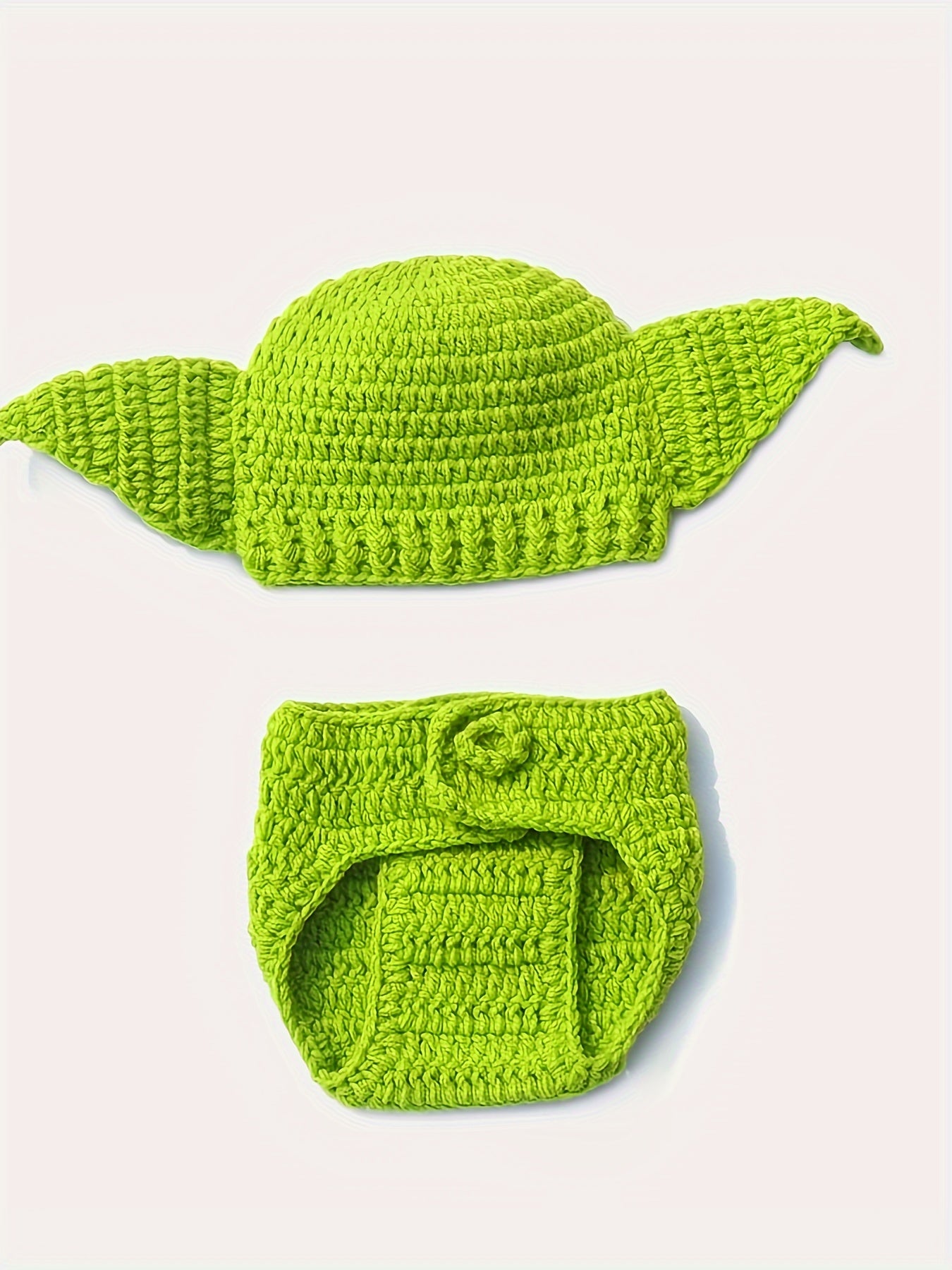 Star Elf Style Cute Baby Newborn Knitted Sweater Photography Party Set